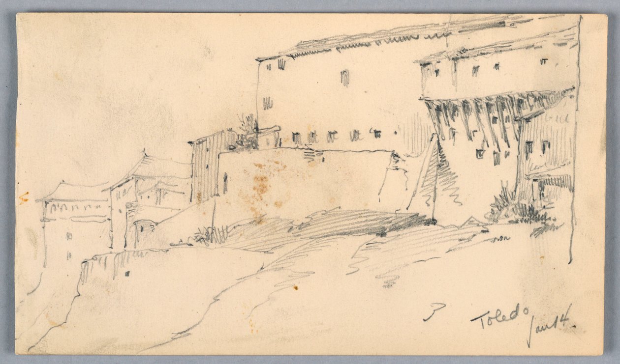 Muri a Toledo da Arnold William Brunner
