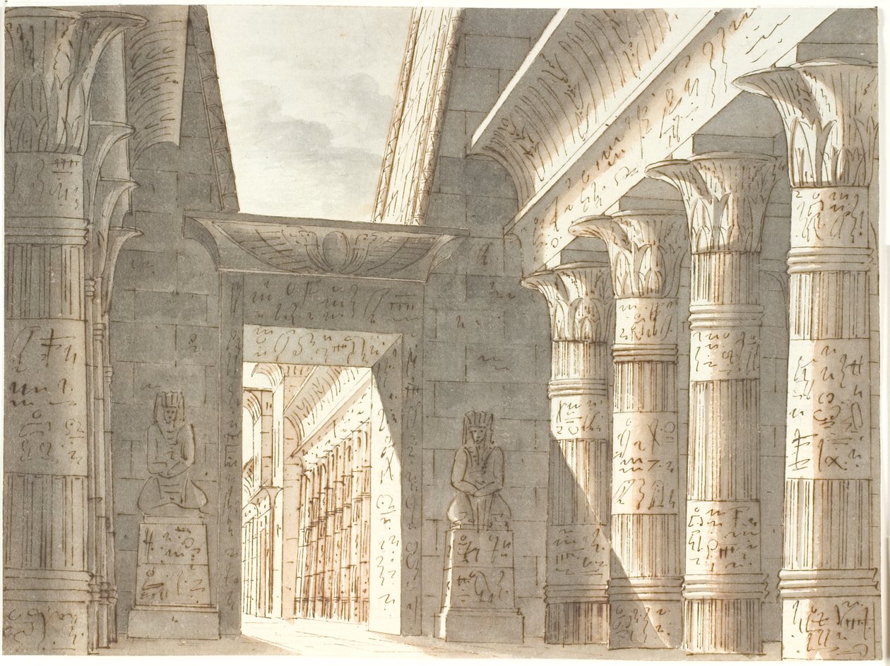 Tempio egizio da Aron Wallick
