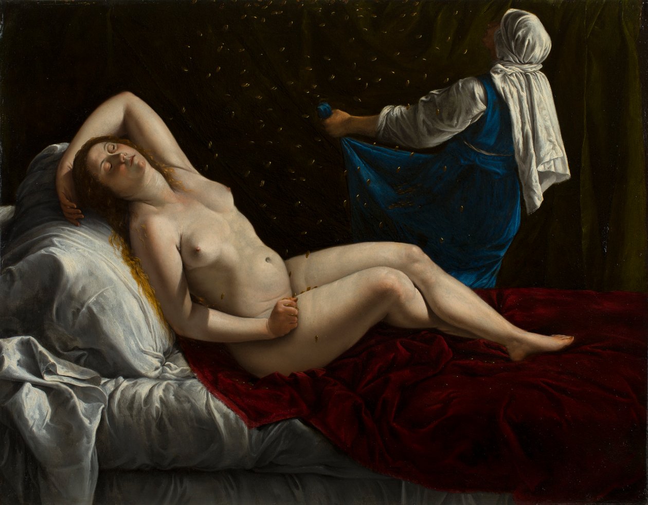 Danae da Artemisia Gentileschi