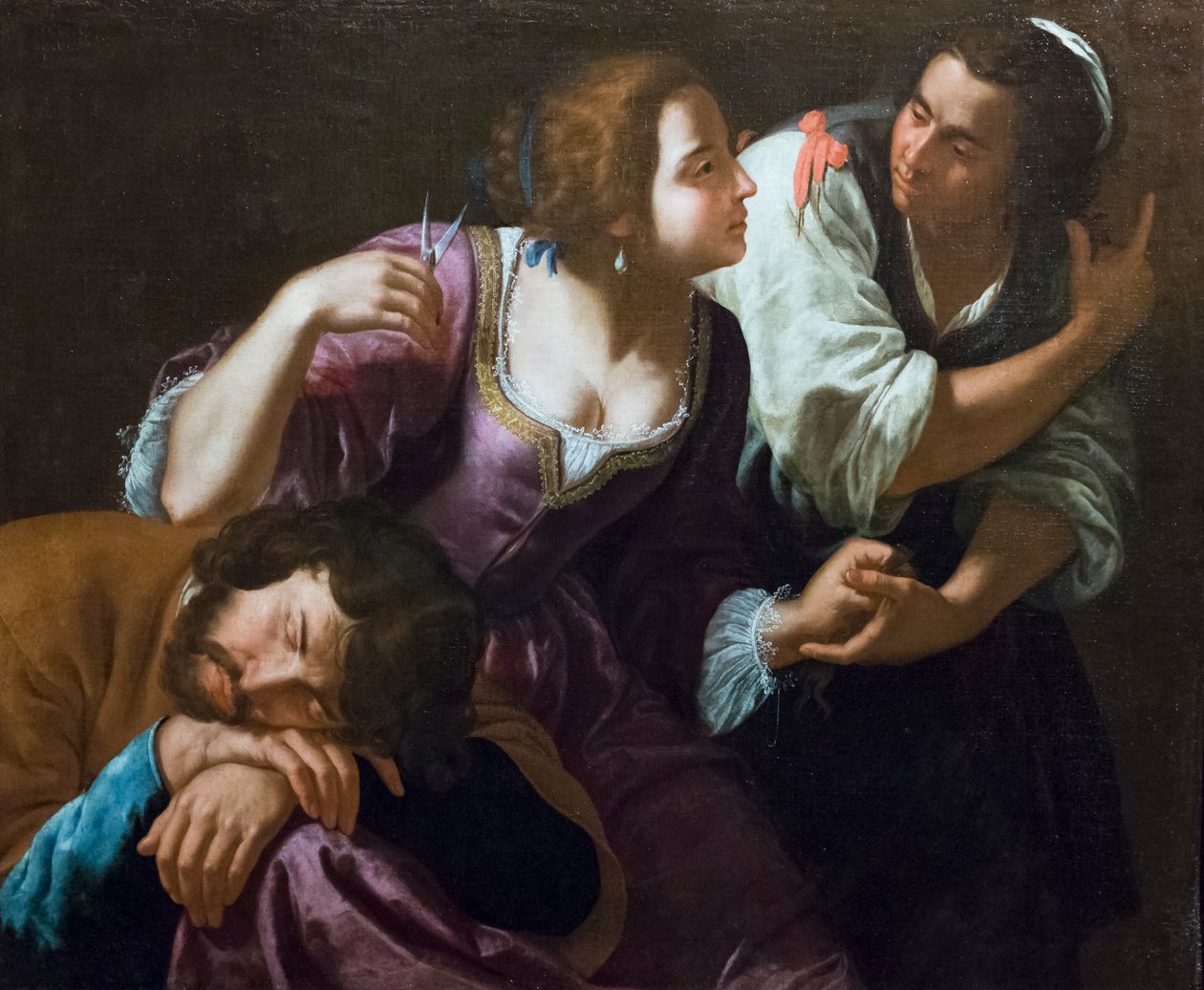 Sansone e Dalila da Artemisia Gentileschi