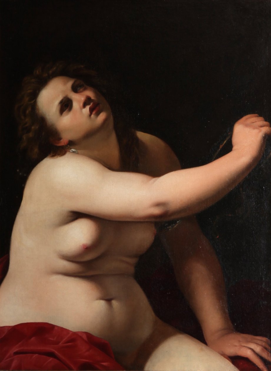 La morte di Cleopatra da Artemisia Gentileschi