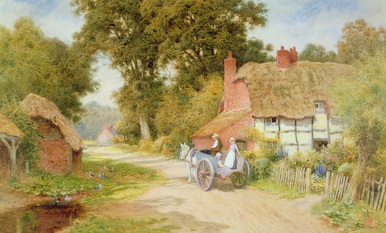 Una corsia del Warwickshire da Arthur Claude Strachan