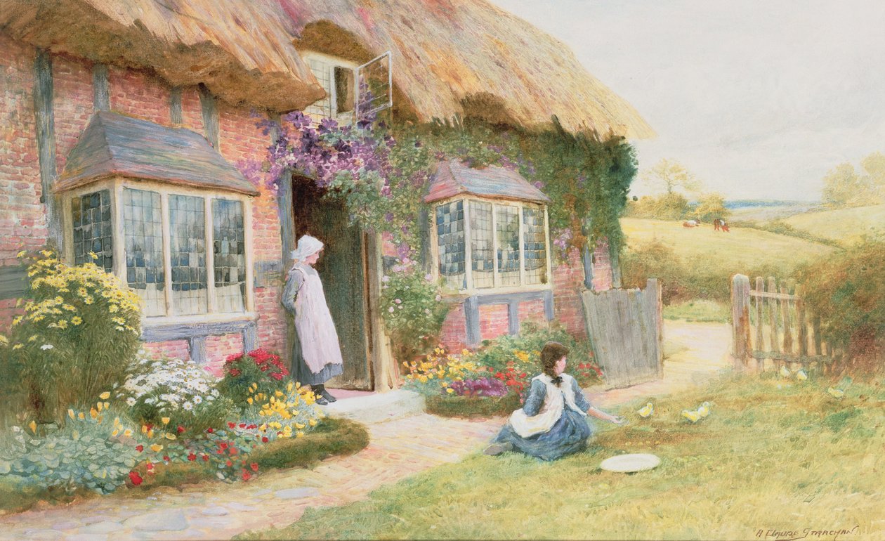 Pomeriggio tranquillo da Arthur Claude Strachan