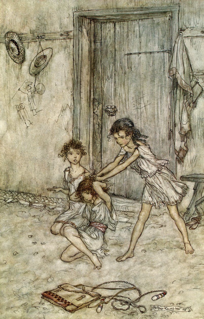 Sogno di una notte di mezza estate da Arthur Rackham