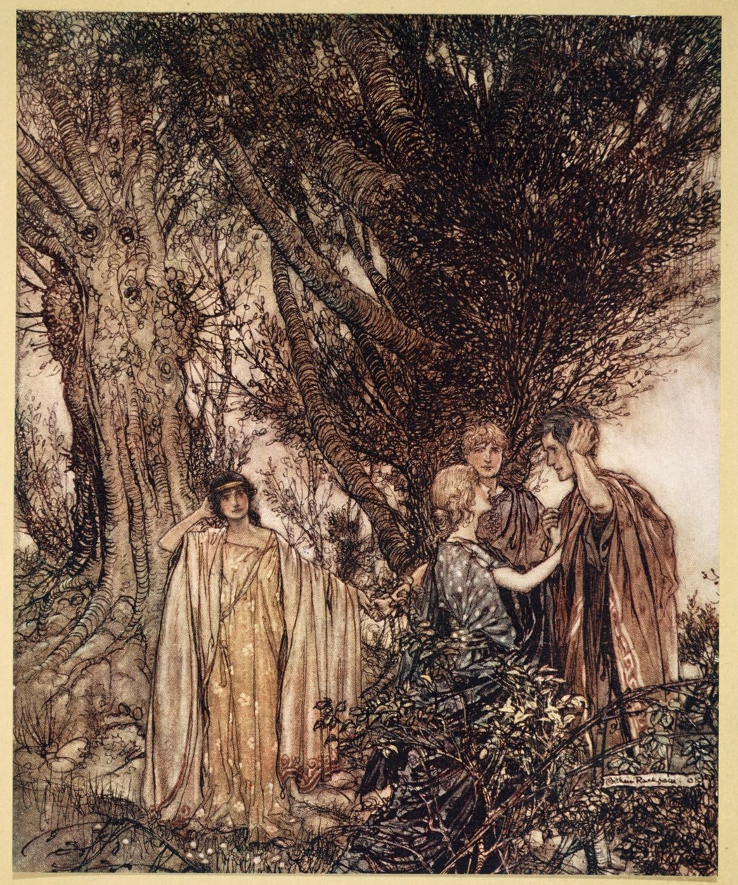Siete sicuri che siamo svegli? Mi sembra che stiamo ancora dormendo, sognando, illustrazione da 