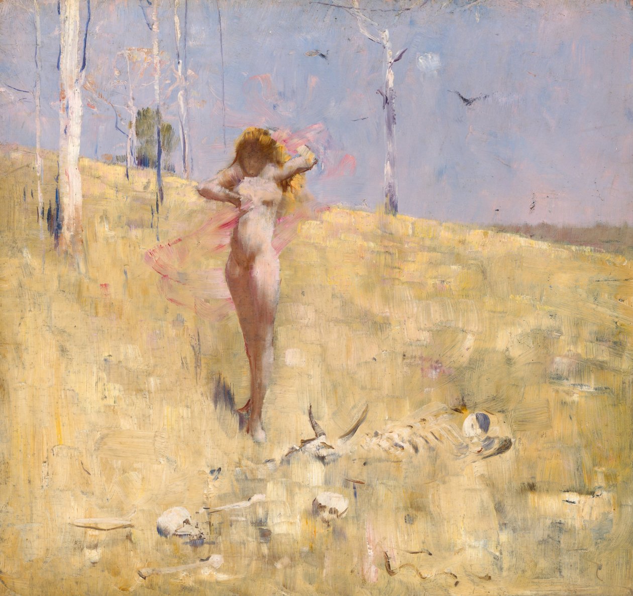 Lo spirito della siccità da Arthur Streeton