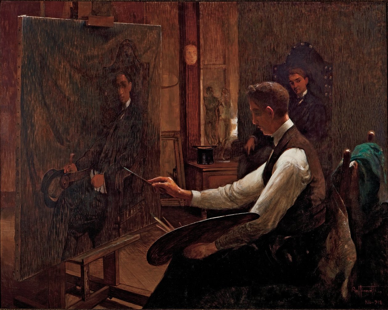 Nello studio da Arthur Timótheo da Costa