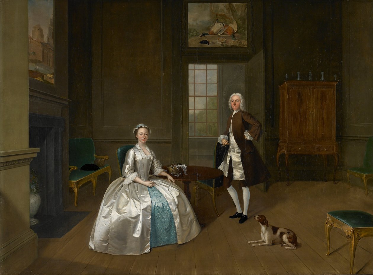 Il Signor e la Signora Atherton da Arthur Devis