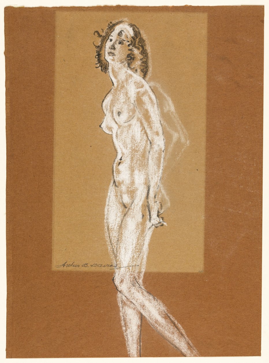 Nudo Femminile in Piedi da Arthur B. Davies