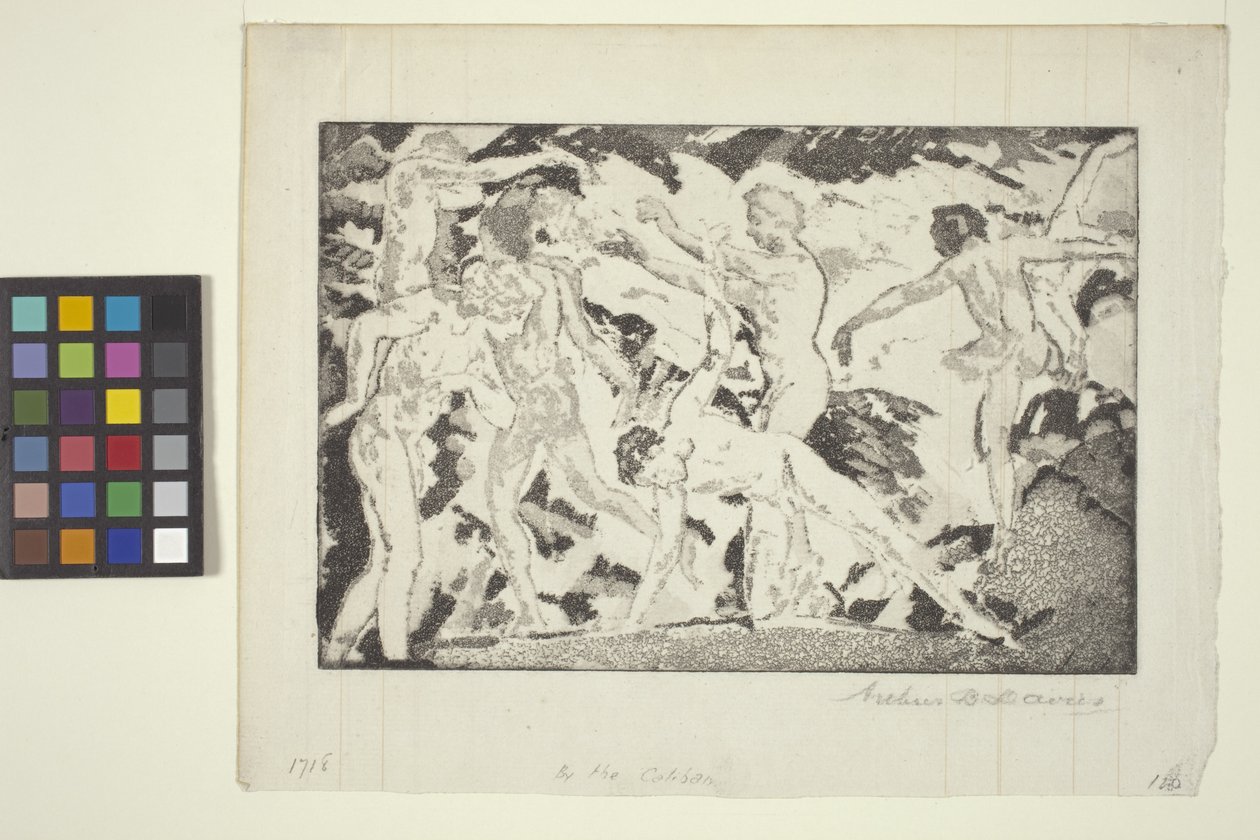 Vicino al Calibano da Arthur Bowen Davies