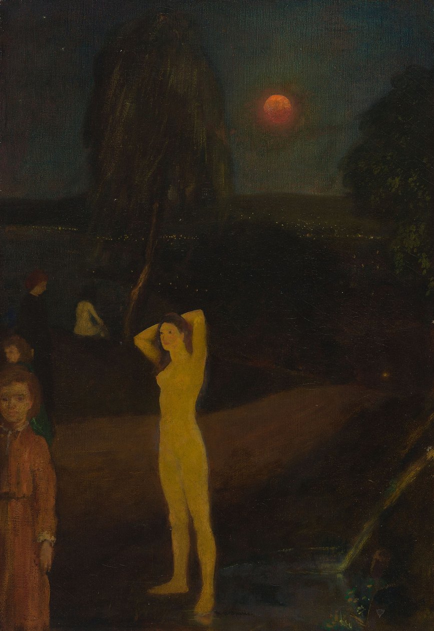 Luna piena da Arthur Bowen Davies