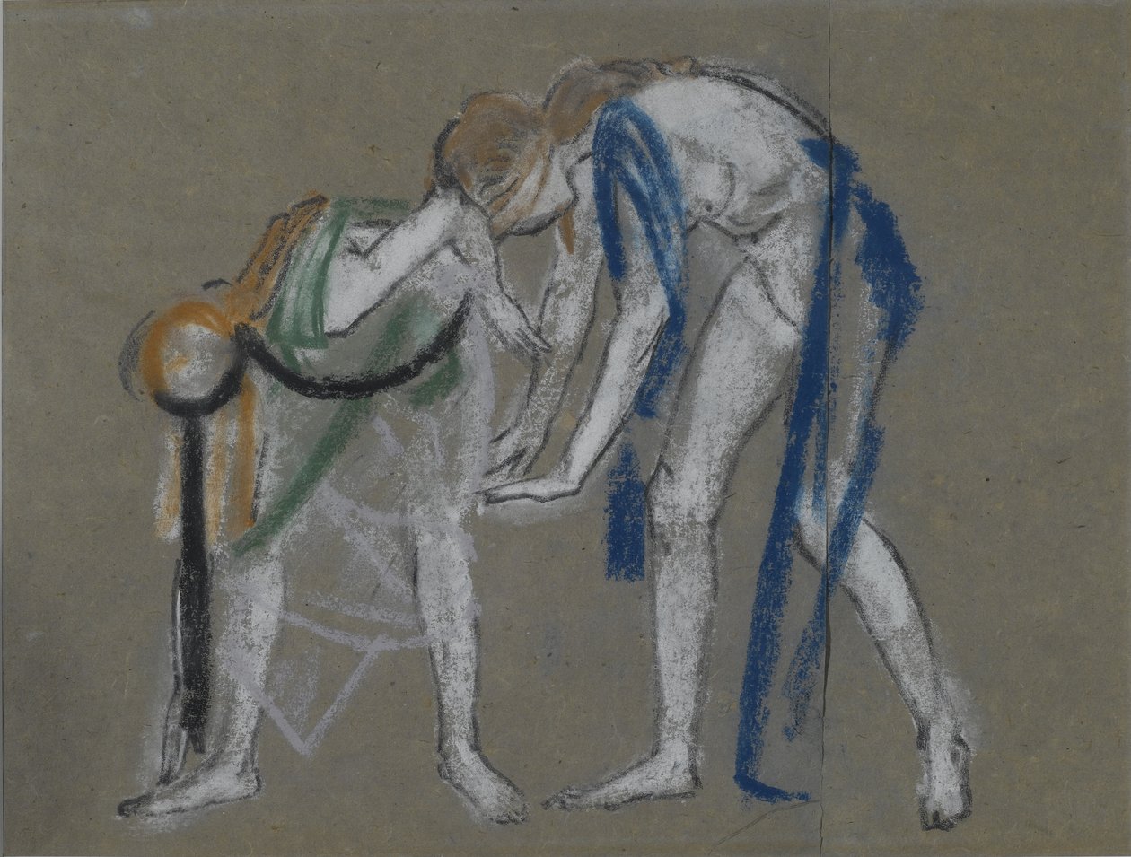 Studio di due ballerine, c.1915-20 da Arthur Bowen Davies