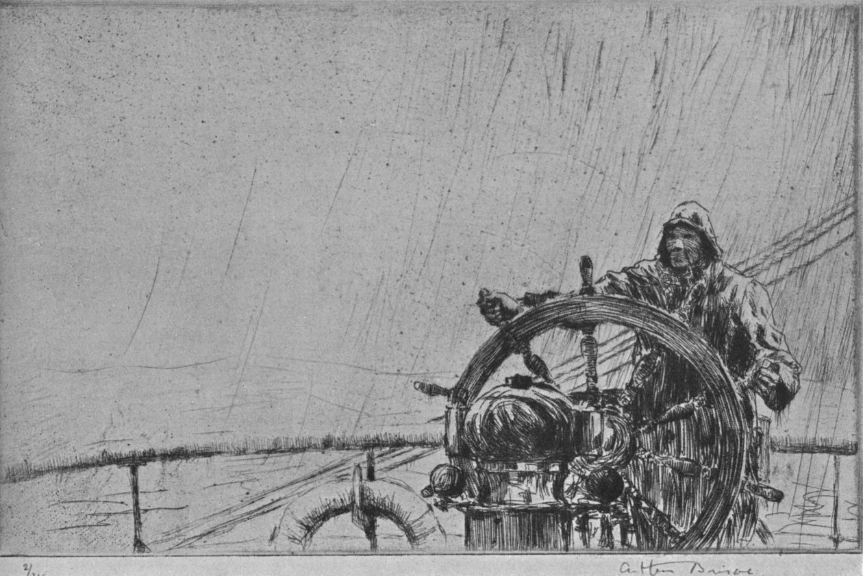 Il timoniere, 1925, 1926 da Arthur Briscoe