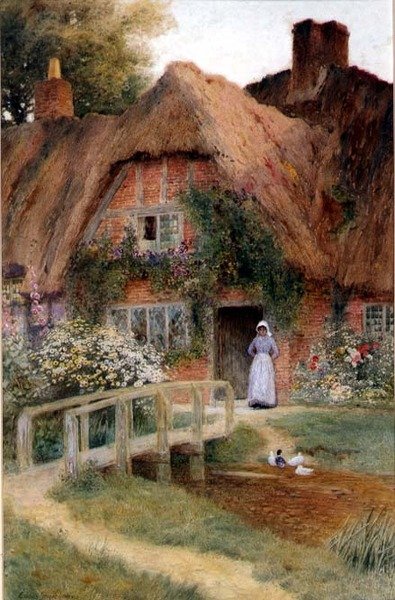 Guardando le anatre da Arthur Claude Strachan