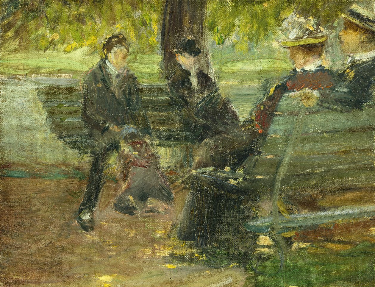 Nel parco da Arthur Clifton Goodwin
