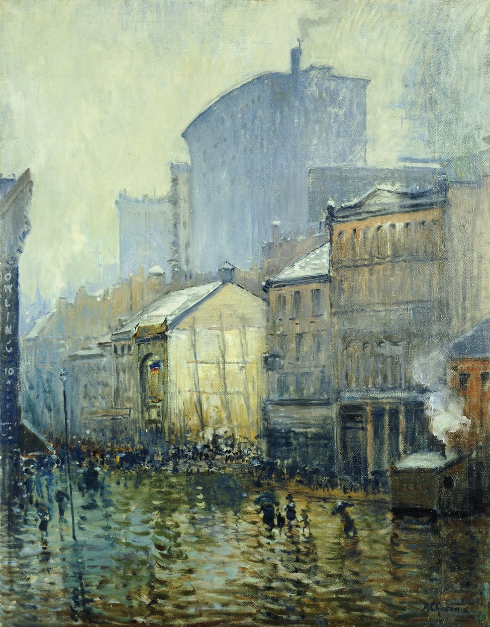 Lower Manhattan da Arthur Clifton Goodwin