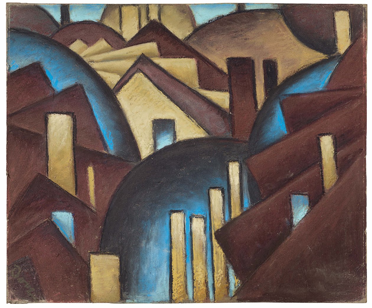 Natura Simbolizzata No. 1 (Tetti) da Arthur Garfield Dove