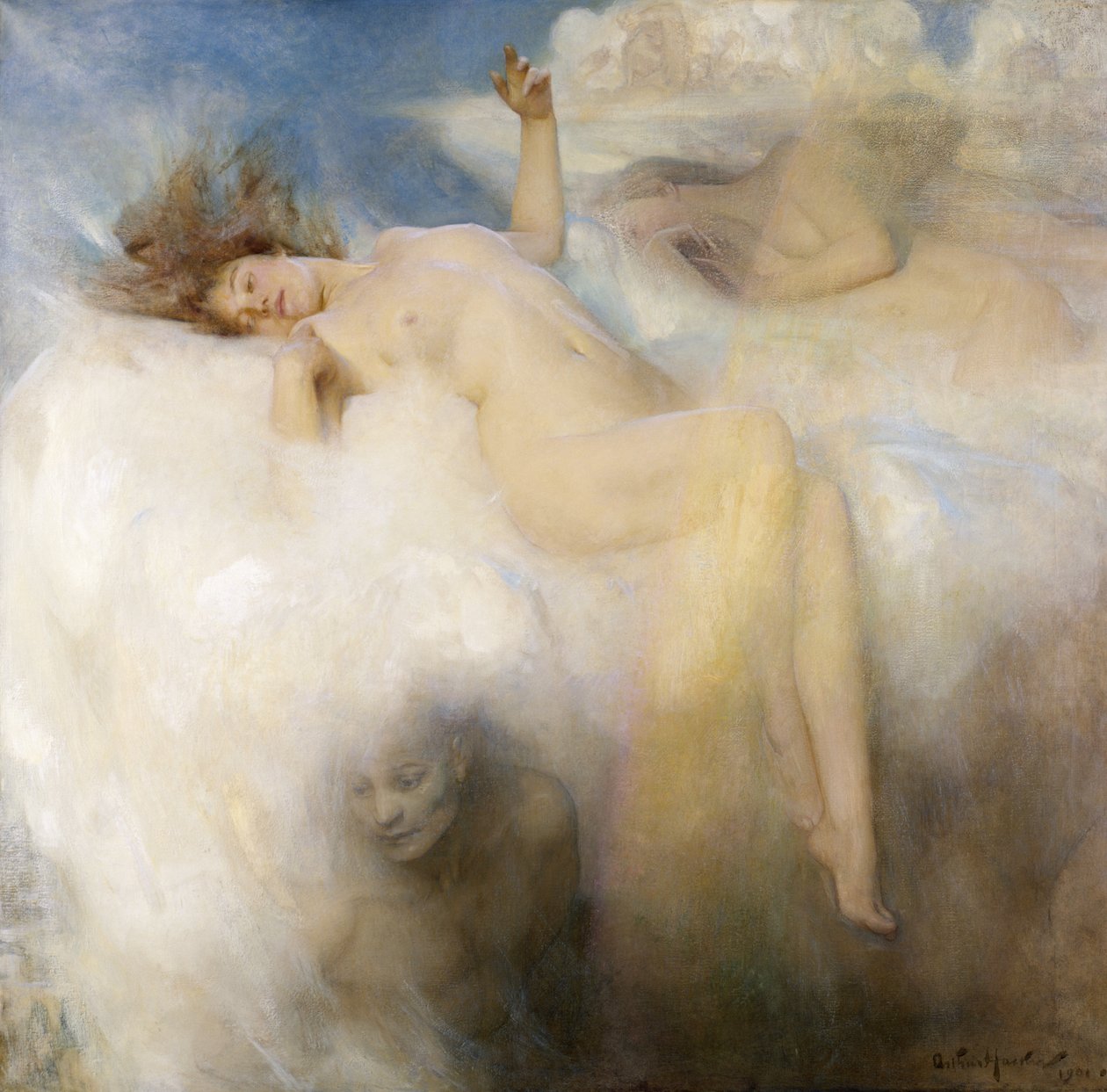La nuvola, 1902 da Arthur Hacker