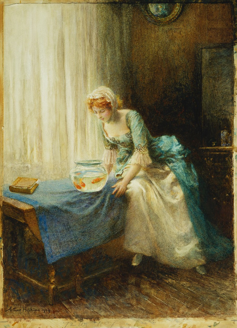 Pesci rossi, 1909 da Arthur Hopkins