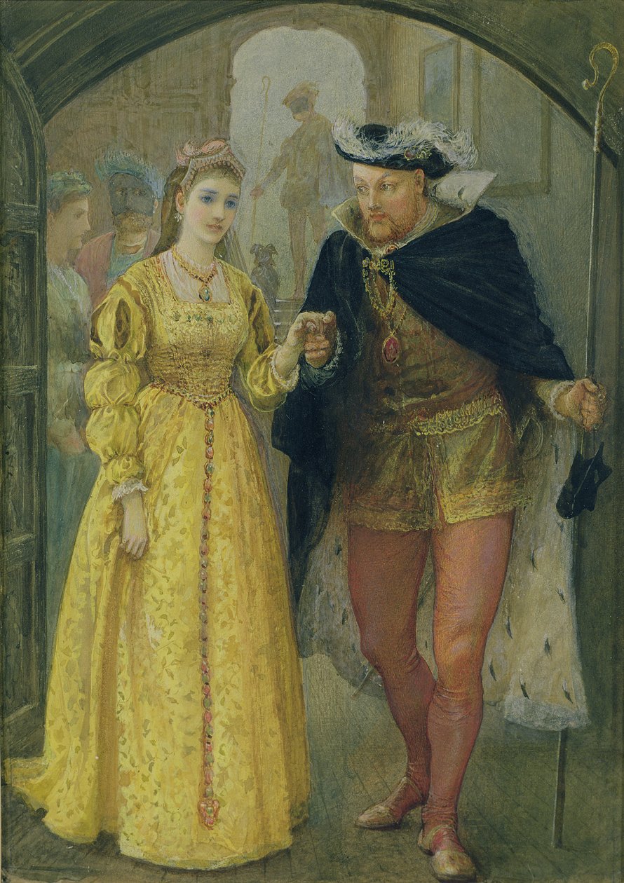 Enrico VIII e Anna Bolena da Arthur Hopkins