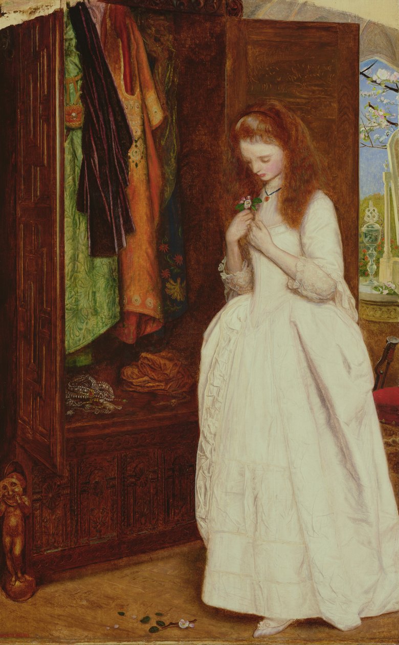 La bella e la bestia da Arthur Hughes