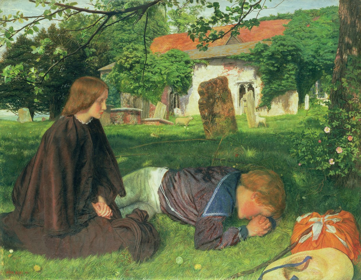 Casa dal mare, 1862 da Arthur Hughes