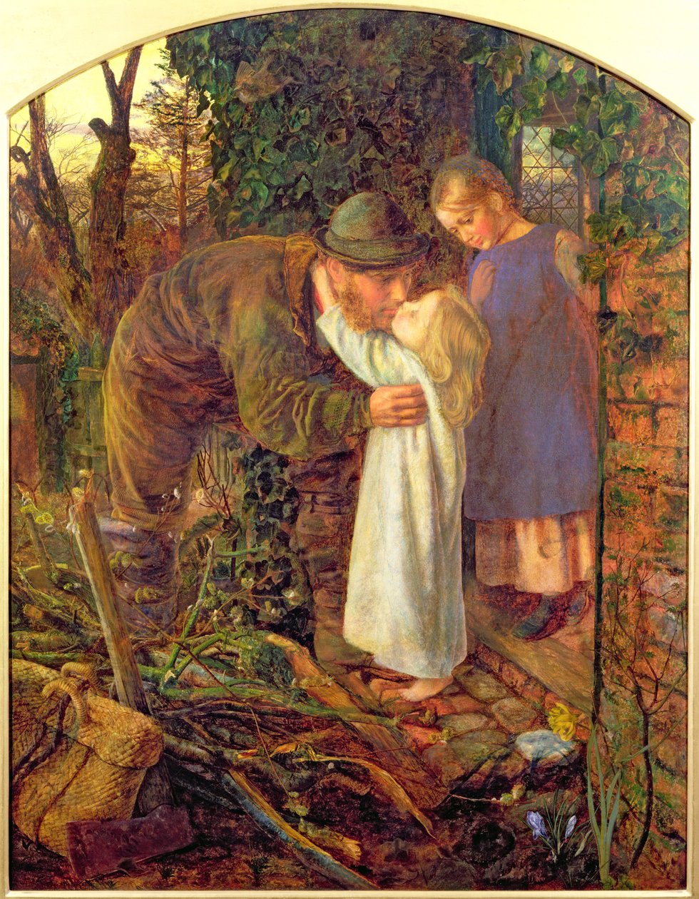Tornando dal lavoro, 1861 da Arthur Hughes