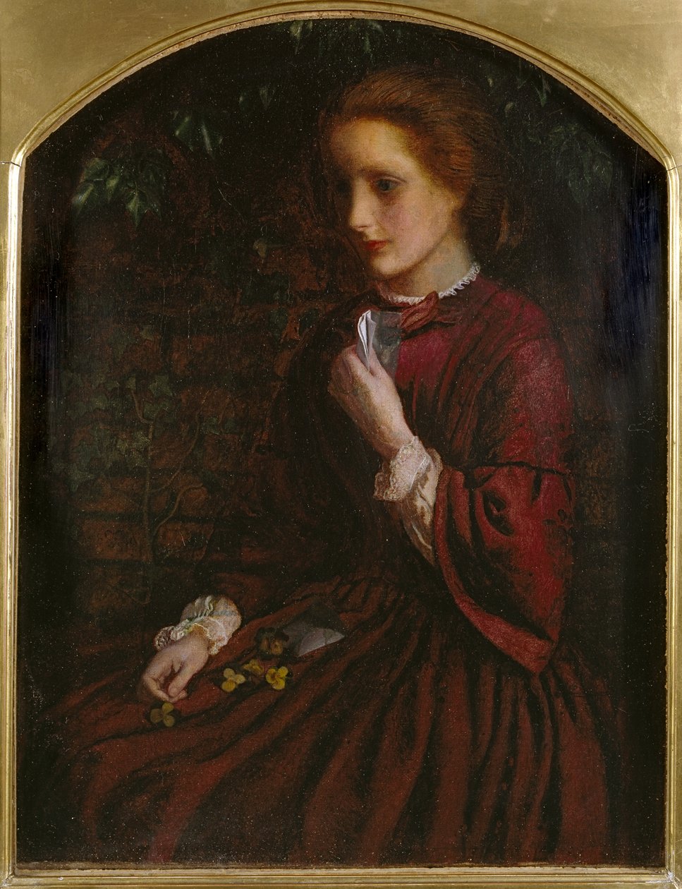 Viole del Pensiero, c.1860 da Arthur Hughes
