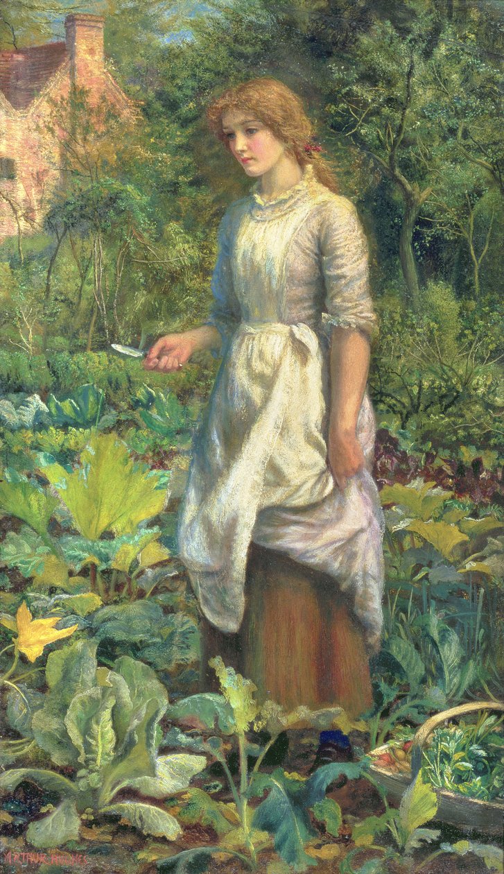 Phyllis, c.1887 da Arthur Hughes