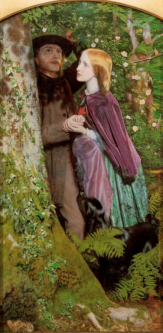 Il lungo fidanzamento da Arthur Hughes