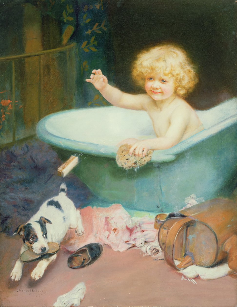 Ora del bagno da Arthur John Elsley
