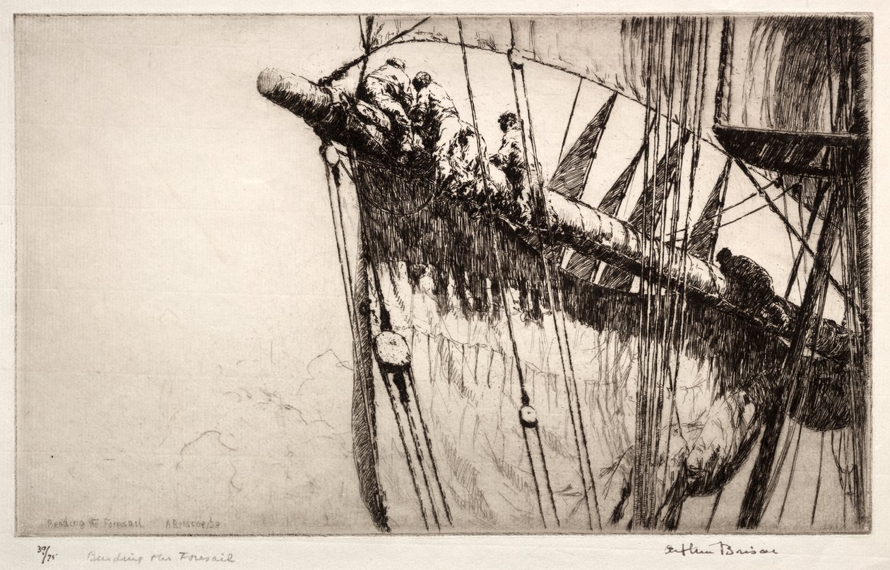 Issare la Vela di Prua da Arthur John Trevor Briscoe