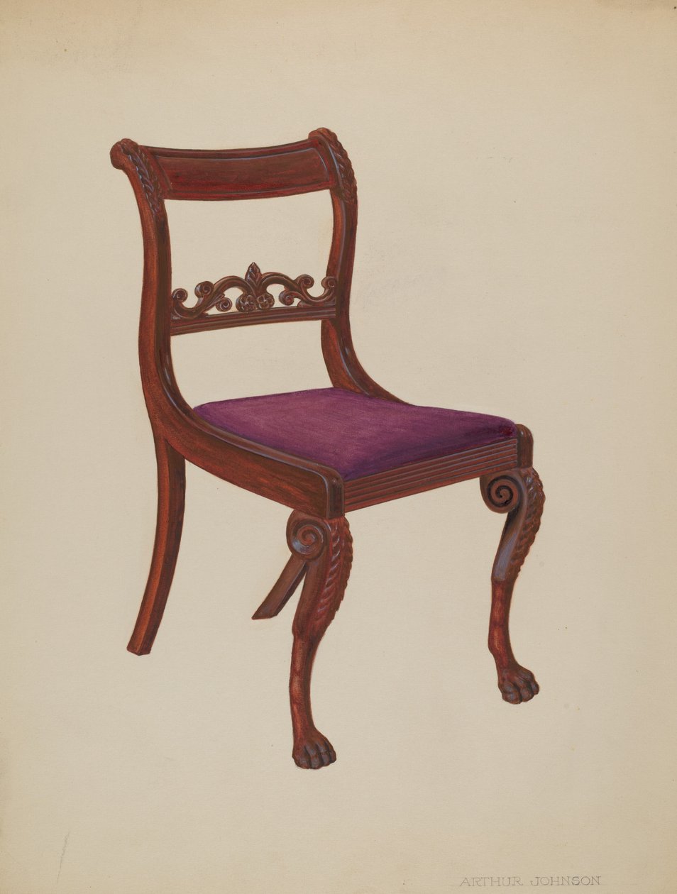 Sedia da Arthur Johnson