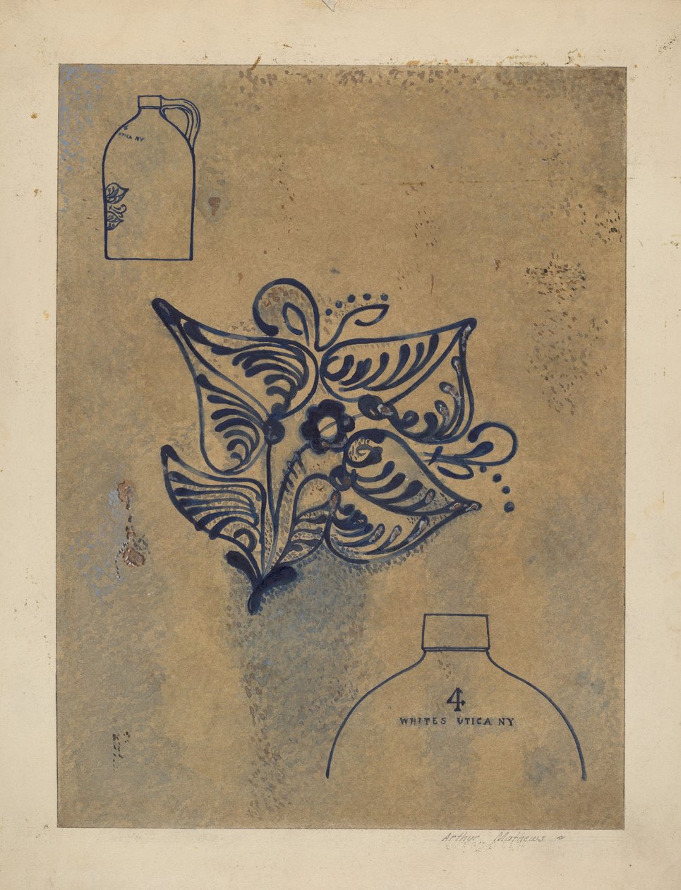Brocca, c. 1937 da Arthur Matthews