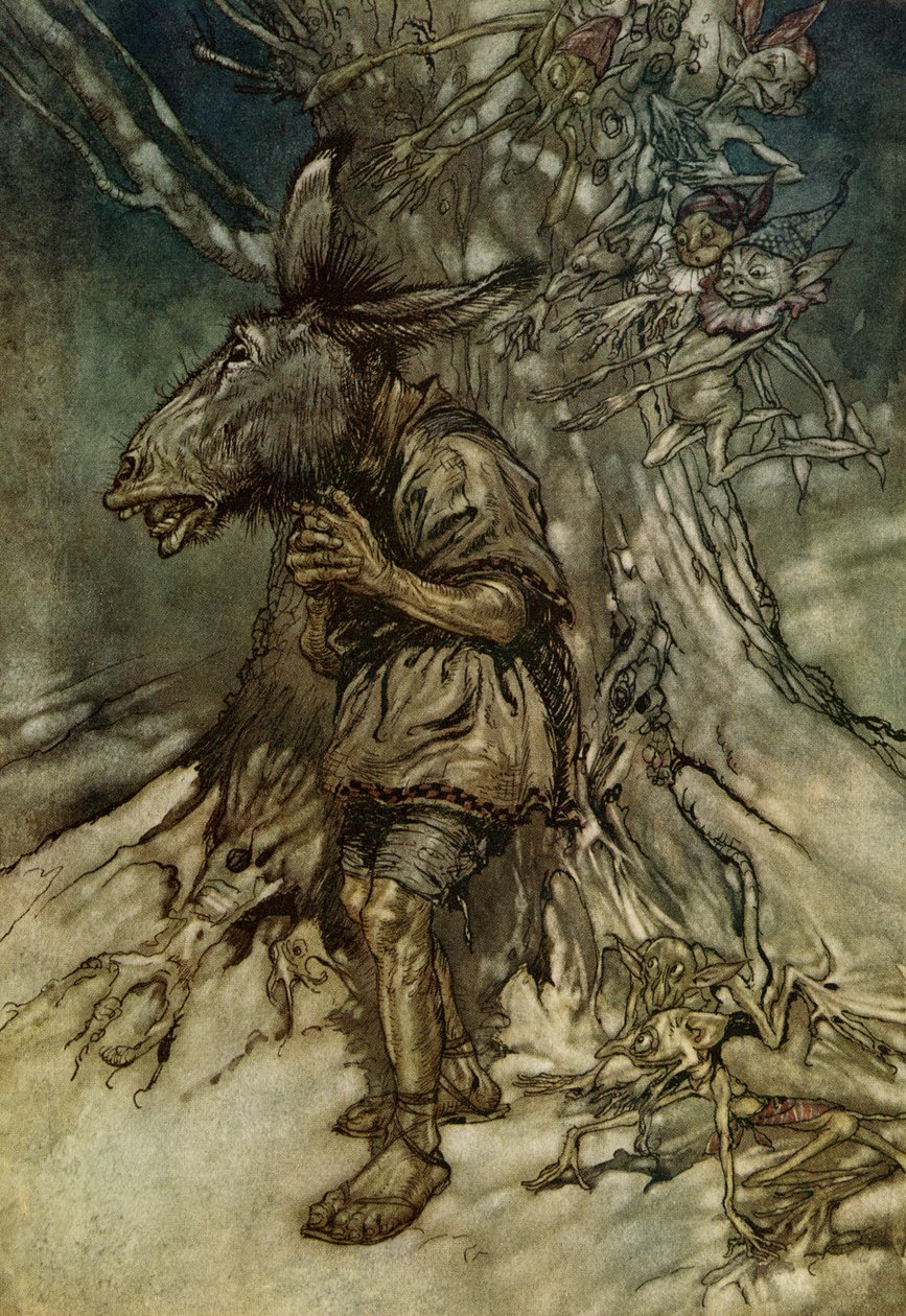 Sogno di una notte di mezza estate da Arthur Rackham