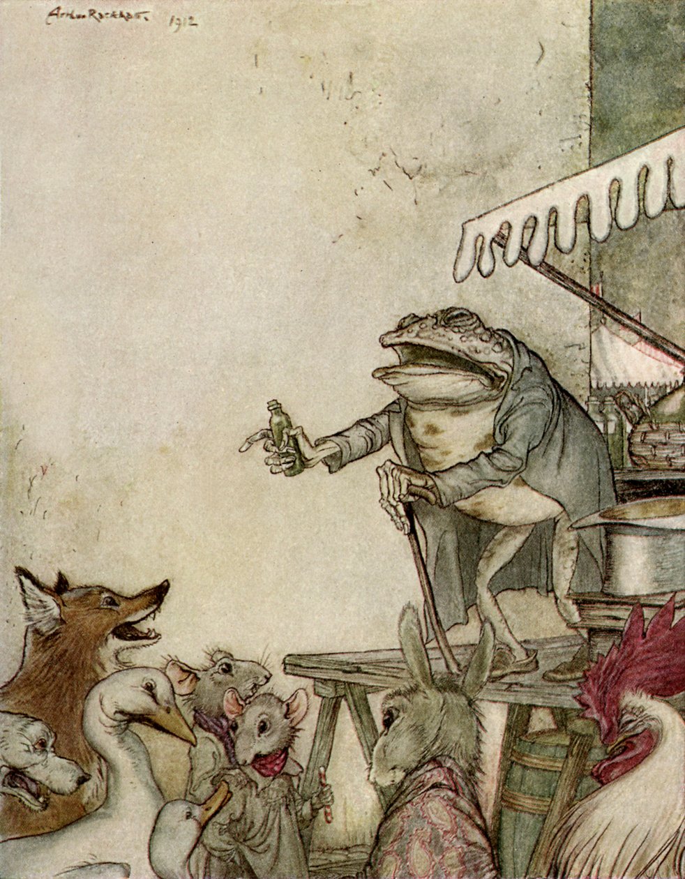 Le favole di Esopo da Arthur Rackham