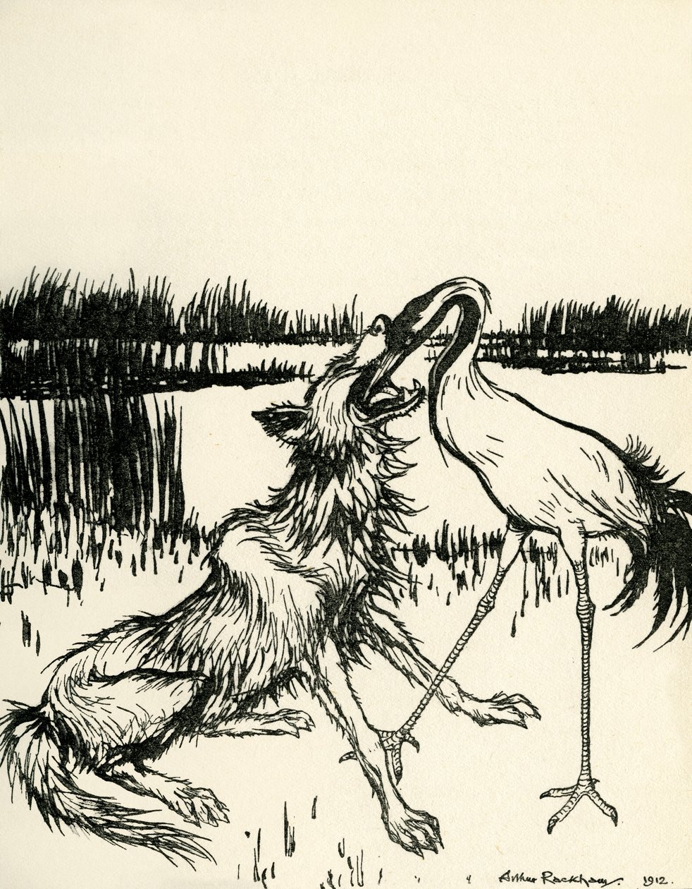Favole di Esopo da Arthur Rackham