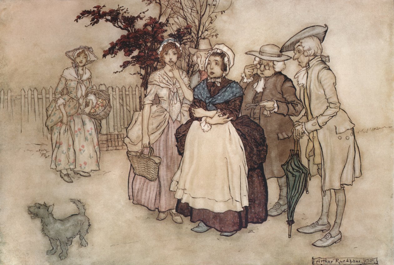 Rip Van Winkle, 1907 da Arthur Rackham