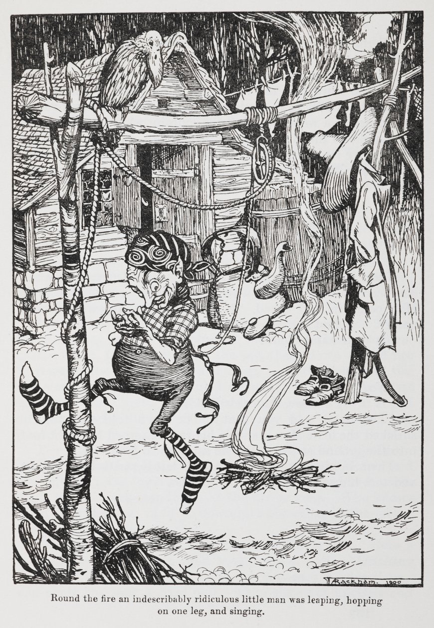Rumpelstiltskin da Arthur Rackham