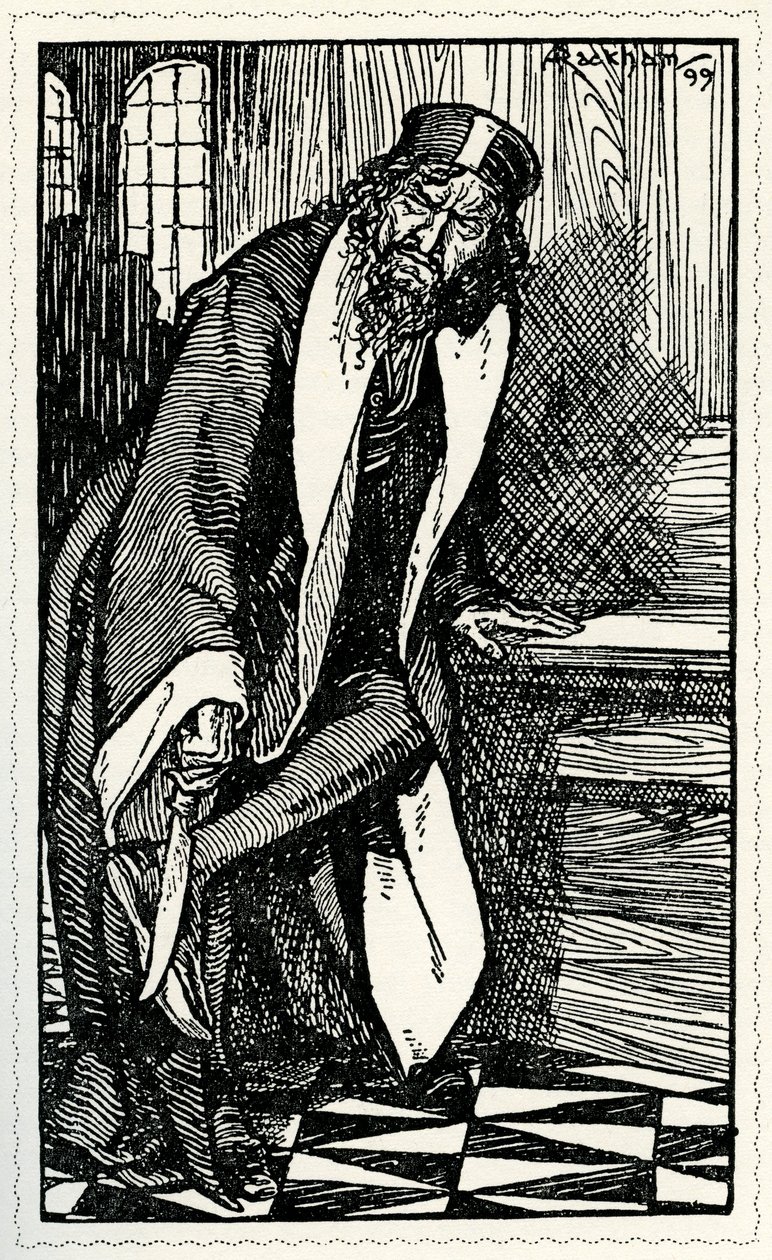 Il mercante di Venezia da Arthur Rackham