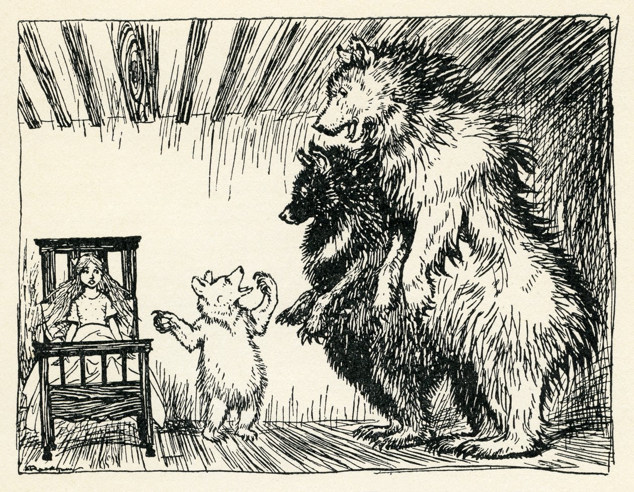 I tre orsi da Arthur Rackham