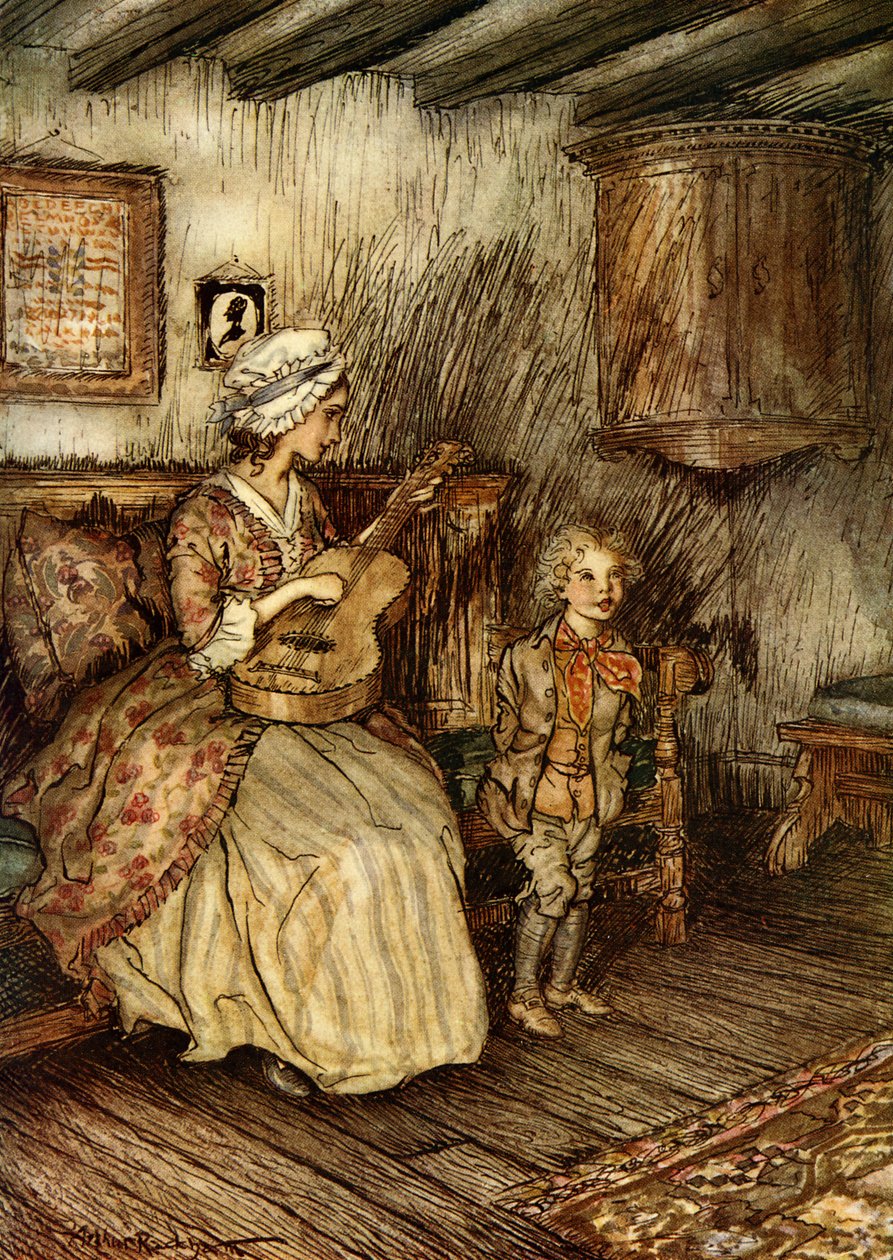 Il vicario di Wakefield da Arthur Rackham