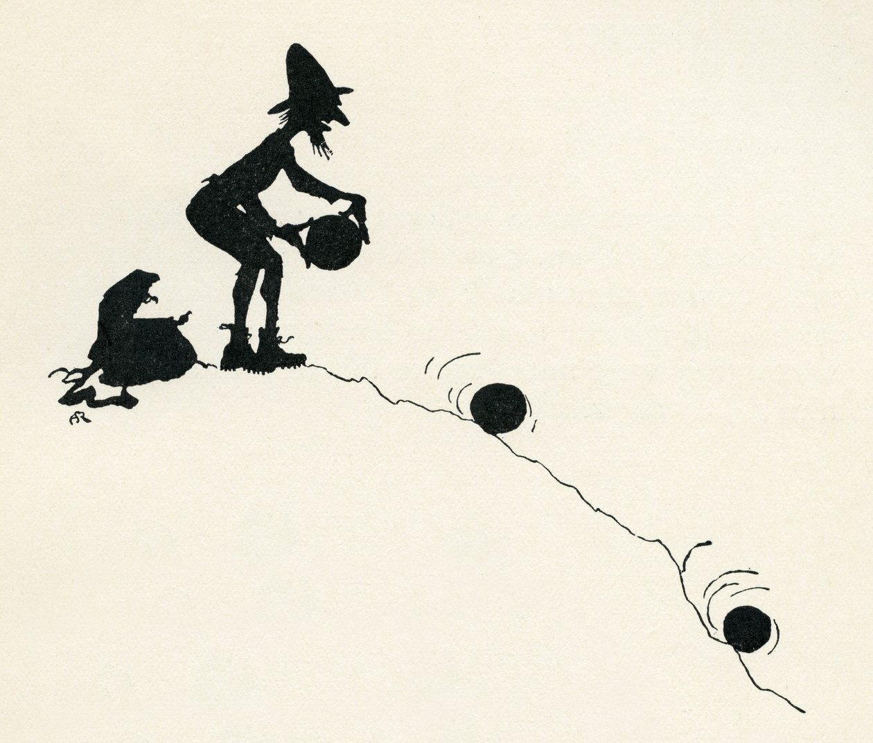 I saggi di Gotham da Arthur Rackham