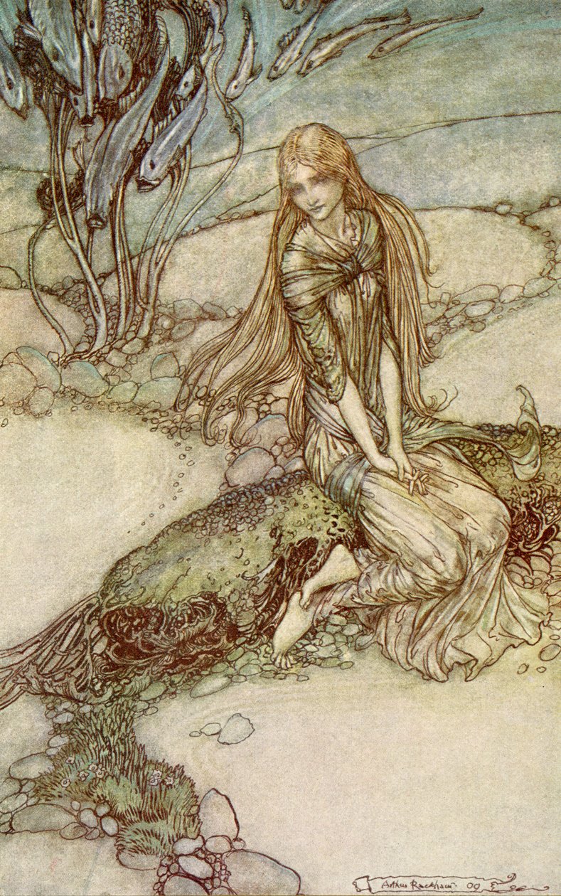 Undine di Friedrich de la Motte Fouqué da Arthur Rackham