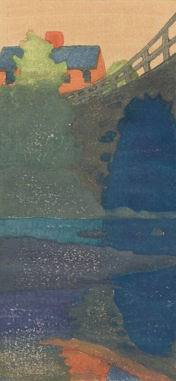 Ponte di Ipswich da Arthur Wesley Dow