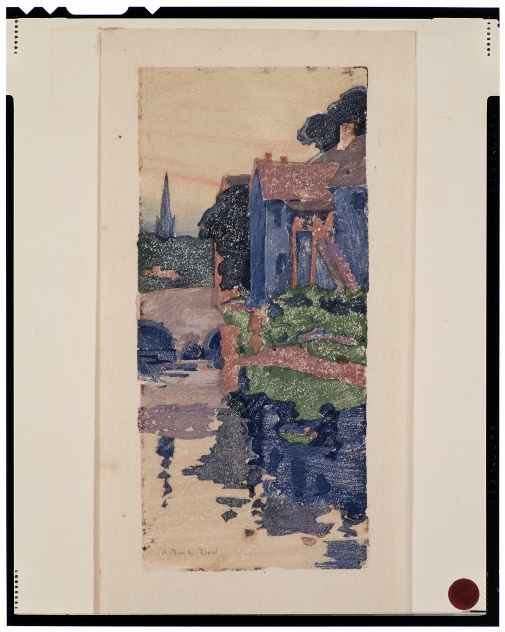 La casa blu da Arthur Wesley Dow