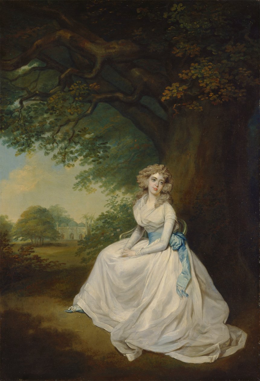 Frances, Lady Chambers (nata Wilton) da Arthur William Devis