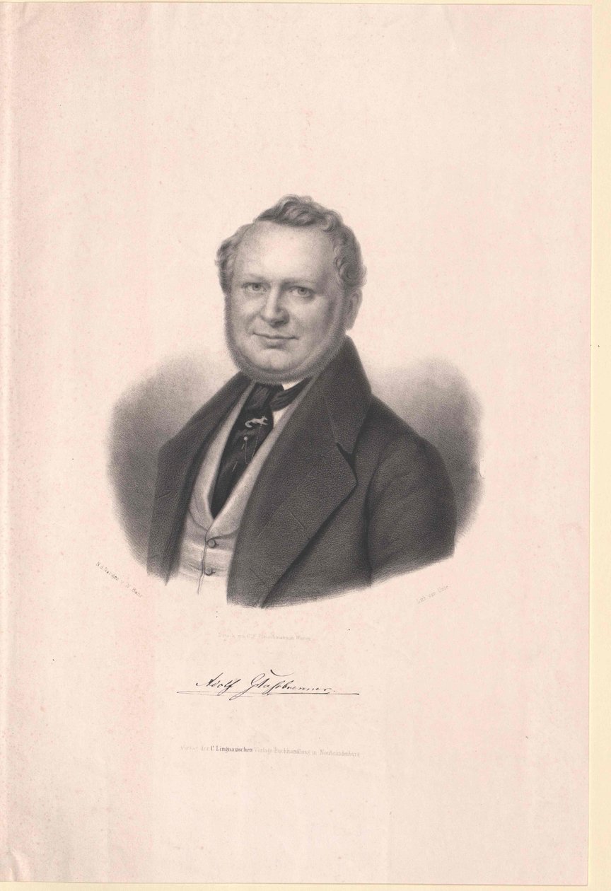 Adolf Glassbrenner da Artist Unknown