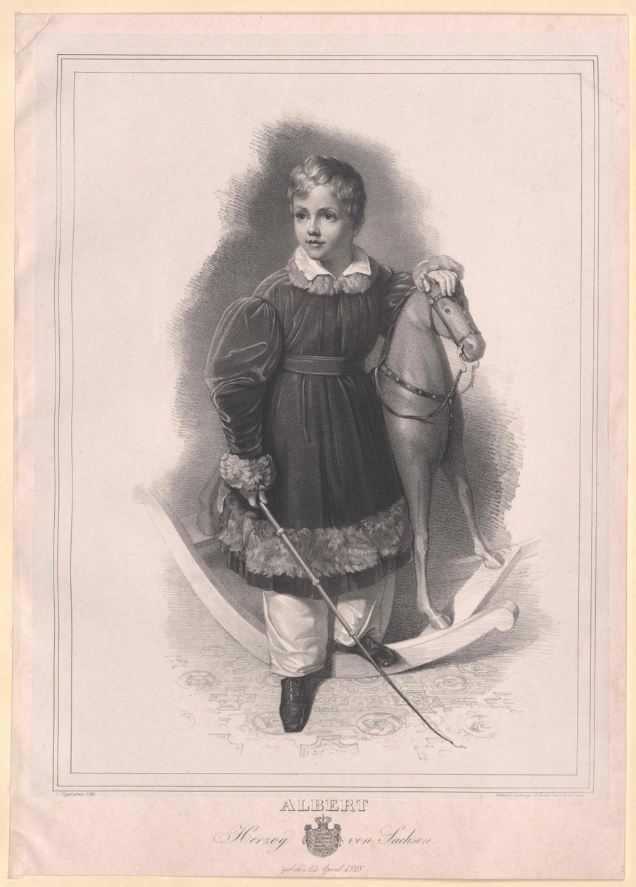 Alberto I re di Sassonia, da Artist Unknown