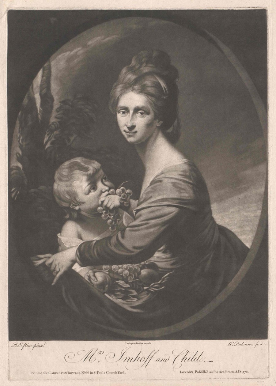 Anna Maria Appolonia Imhoff da Artist Unknown